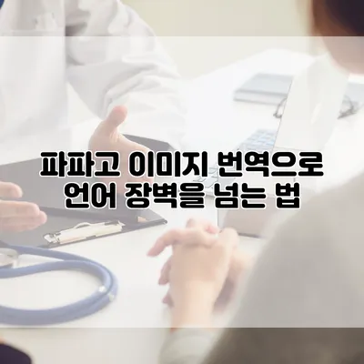 파파고 이미지 번역으로 언어 장벽을 넘는 법